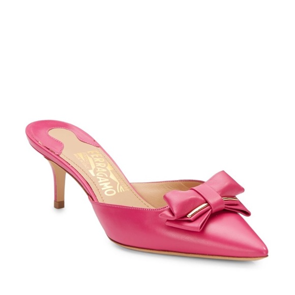 Ferragamo Primrose Mules NWOT